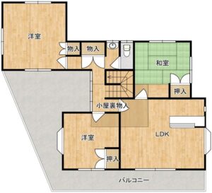 ２F間取り